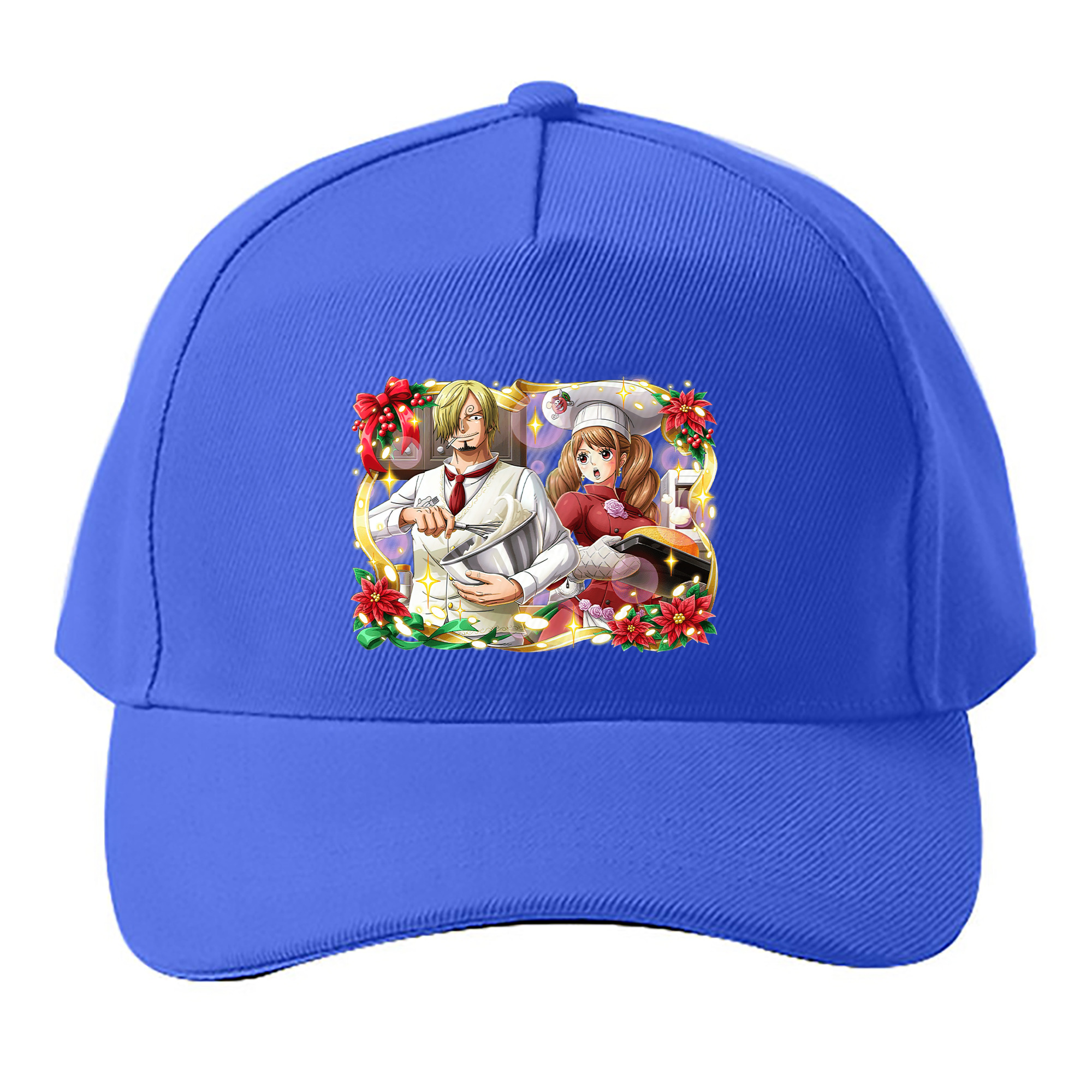 （画像用） ワンピース サンジ ONE PIECE Sanji ベースボールキャップ 綿100％ 男女兼用 帽子 スポーツ